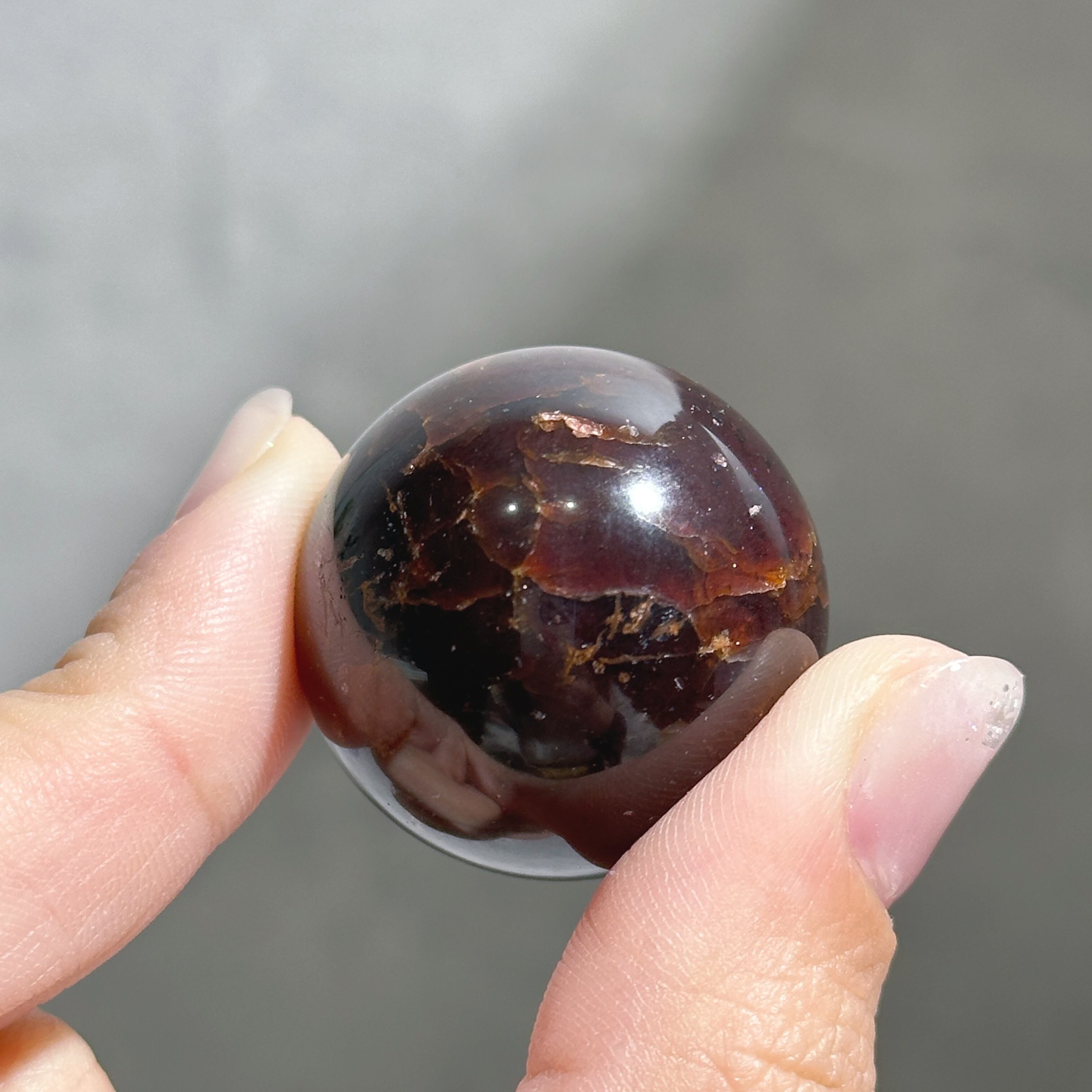 スターガーネット スフィア（丸玉）11◇Garnet◇天然石・鉱物