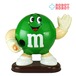 M&M's ディスペンサー グリーン オレンジチョコ持ち エムアンドエムズ