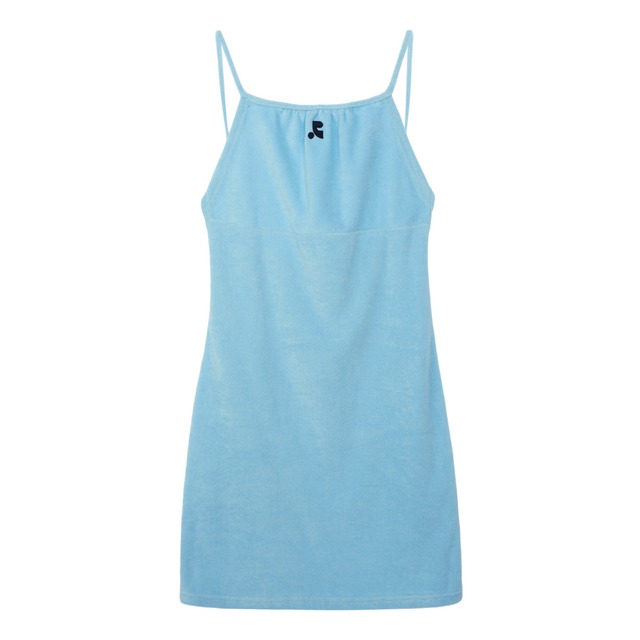 [Rest & Recreation] TERRY MINI DRESS - BLUE 正規品 韓国 ブランド 韓国ファッション 韓国代行 レストアンドレクリエーション restrecreation rest and recreation 日本 店舗 レストアンドレクリエーション