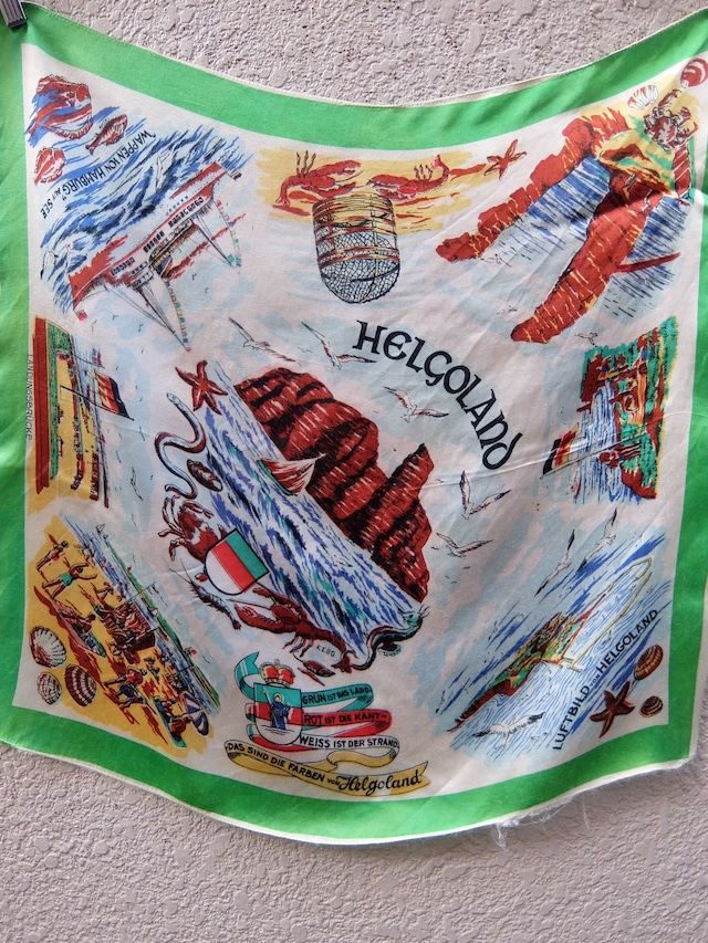 Souvenir scarf Helgoland／スーベニア スカーフ | BIG TIME 