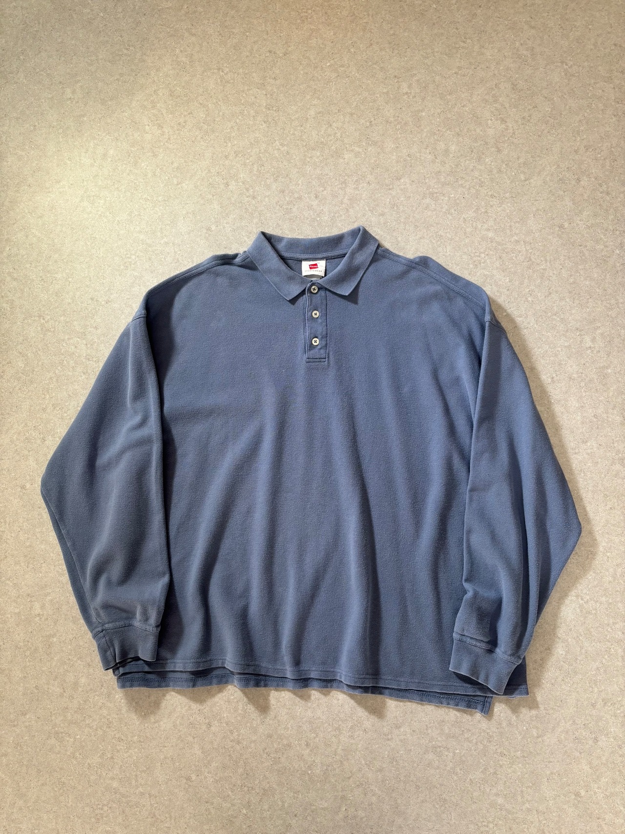 90s~ Hanes L/S polo