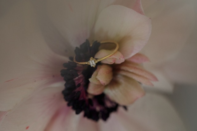 pinky ring 「seed of light」seed × hoshi meomi ＜2月上旬より順次お届け＞