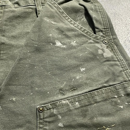 モスグリーン ダブルニー Carhartt B136 MOS 34×30 詳細写真15