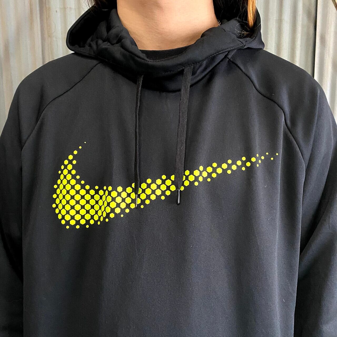 新品 ナイキ NIKE デカロゴ ビッグロゴ 裏起毛 プルオーバー パーカー