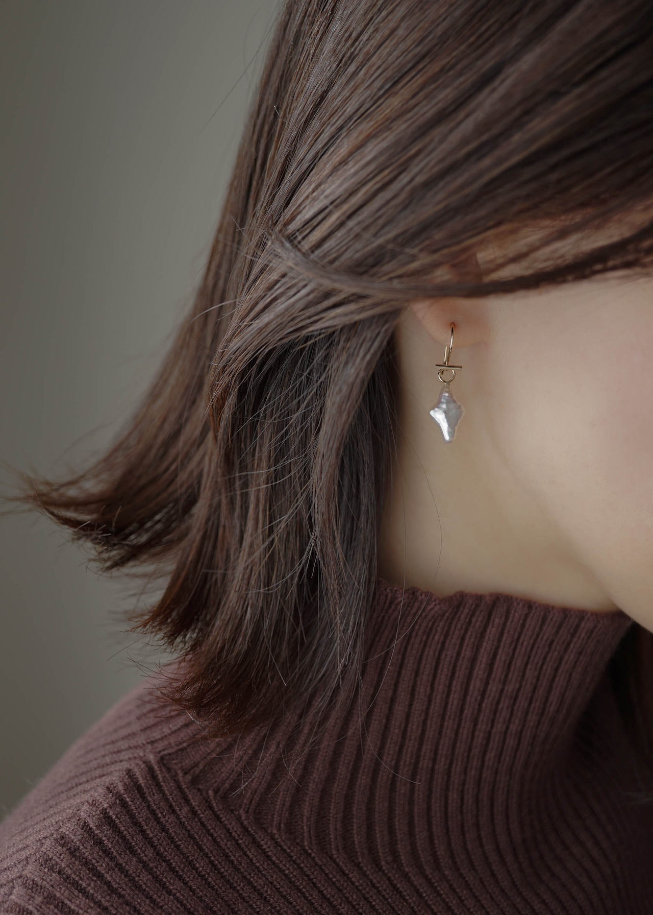 ★限定特典つき【片側販売】フックピアス金具-チャーム専用／K14GF