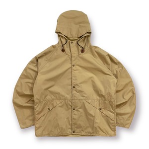 USED 80's Cabela's GORETEX nylon hoodie jacket - sand khaki