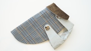 reversible trench coat  Blue