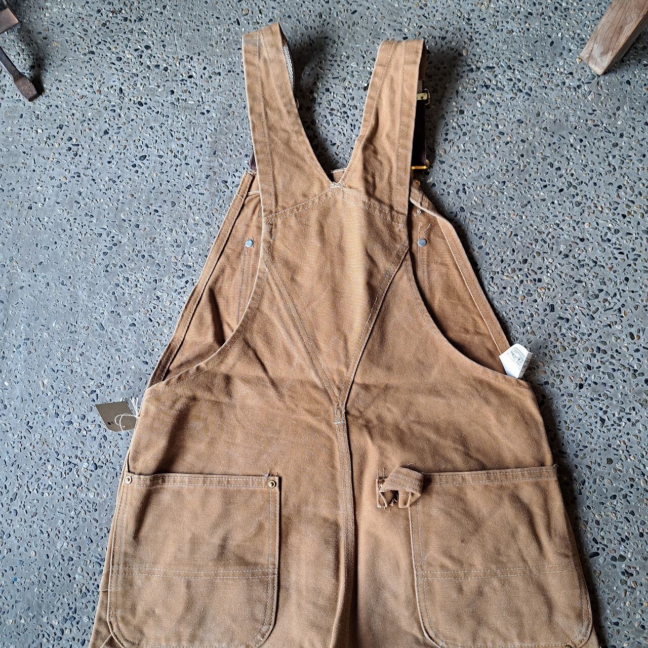 80's アメリカ製 Carhartt ダブルニーオーバーオール used [308055