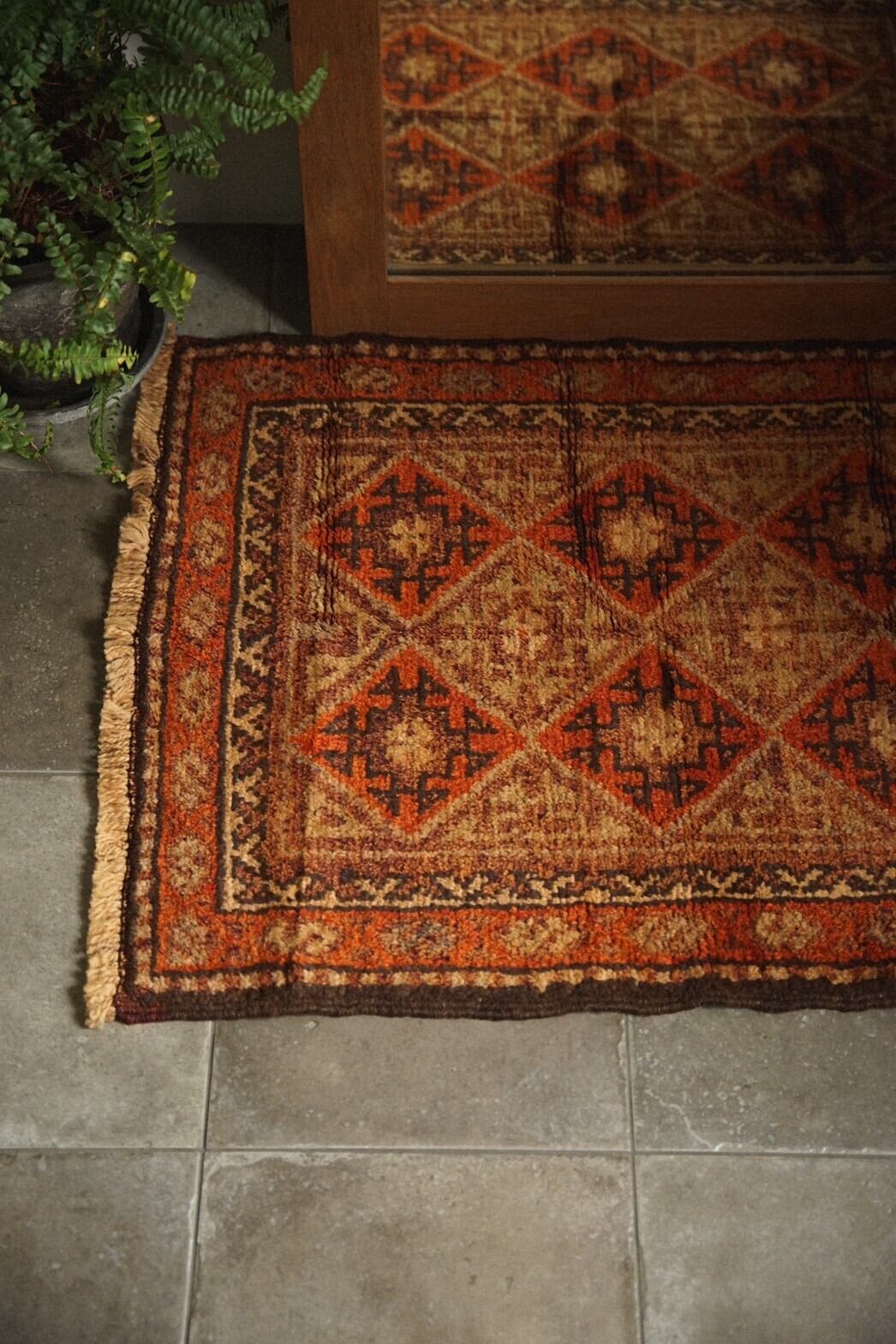 888 -Semi Antique Baluch rug