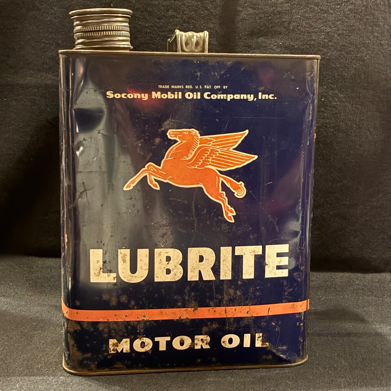 1950〜60's MOBIL OIL 缶　T-600