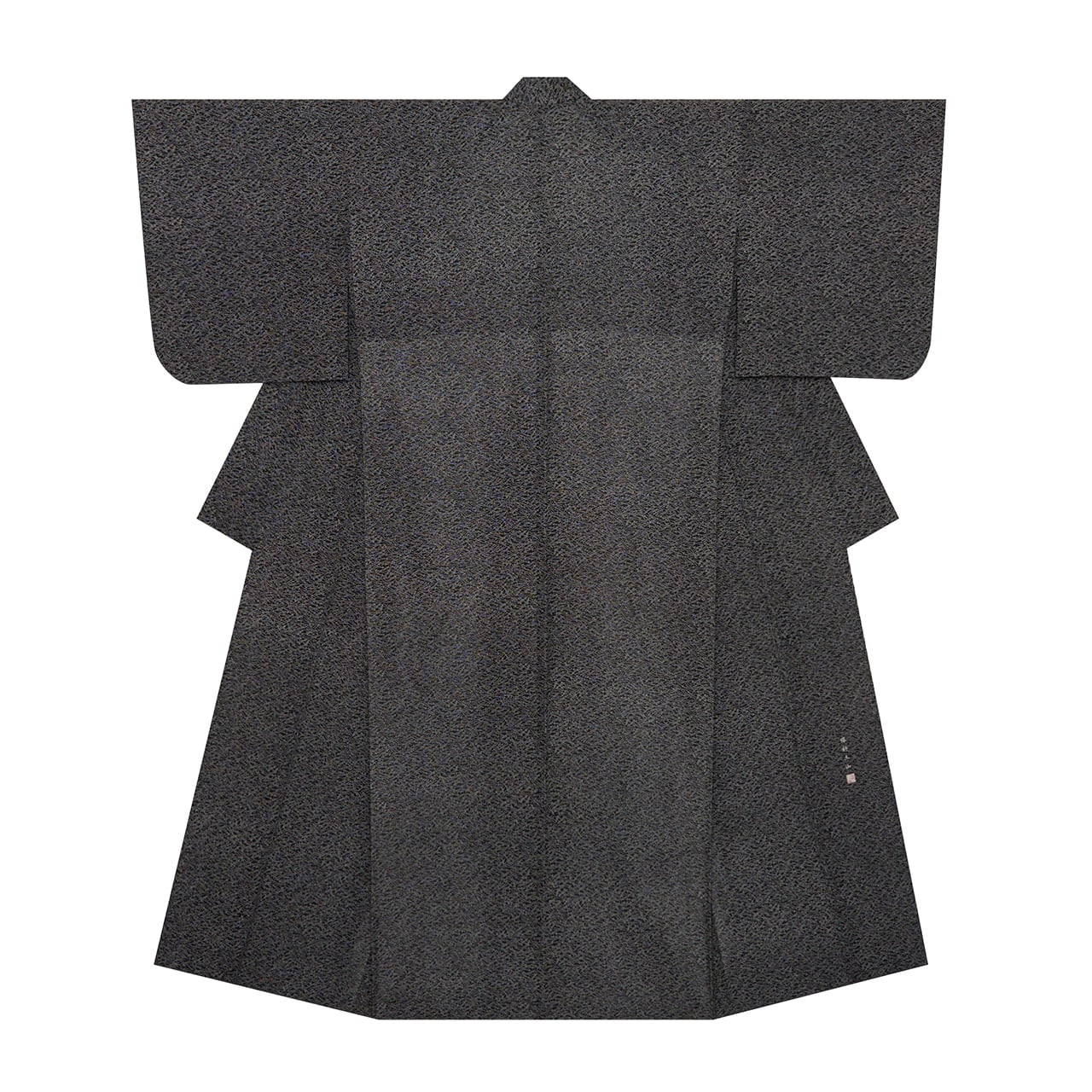 伝統工芸士 保科土山 松葉尽し文様 江戸小紋絽着物【中古】 | かわの屋
