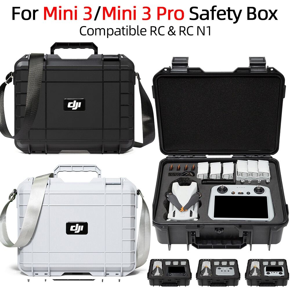 DJI Mini 3 キャリングケース Pro トラベルストレージバッグ RC-N1 RC