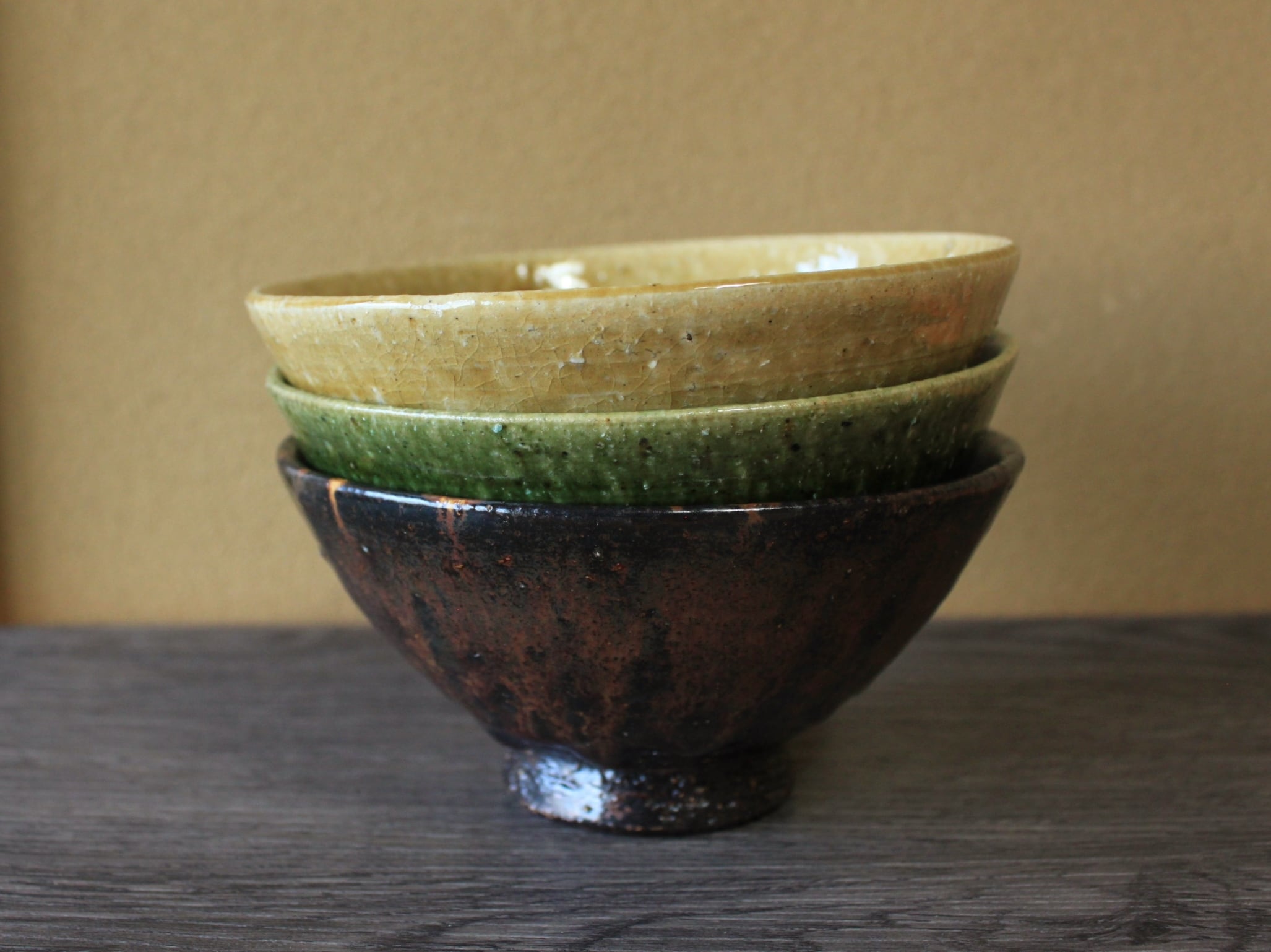 く*む様 黄瀬戸碗 黄瀬戸碗 | 棚橋淳陶房ーshop