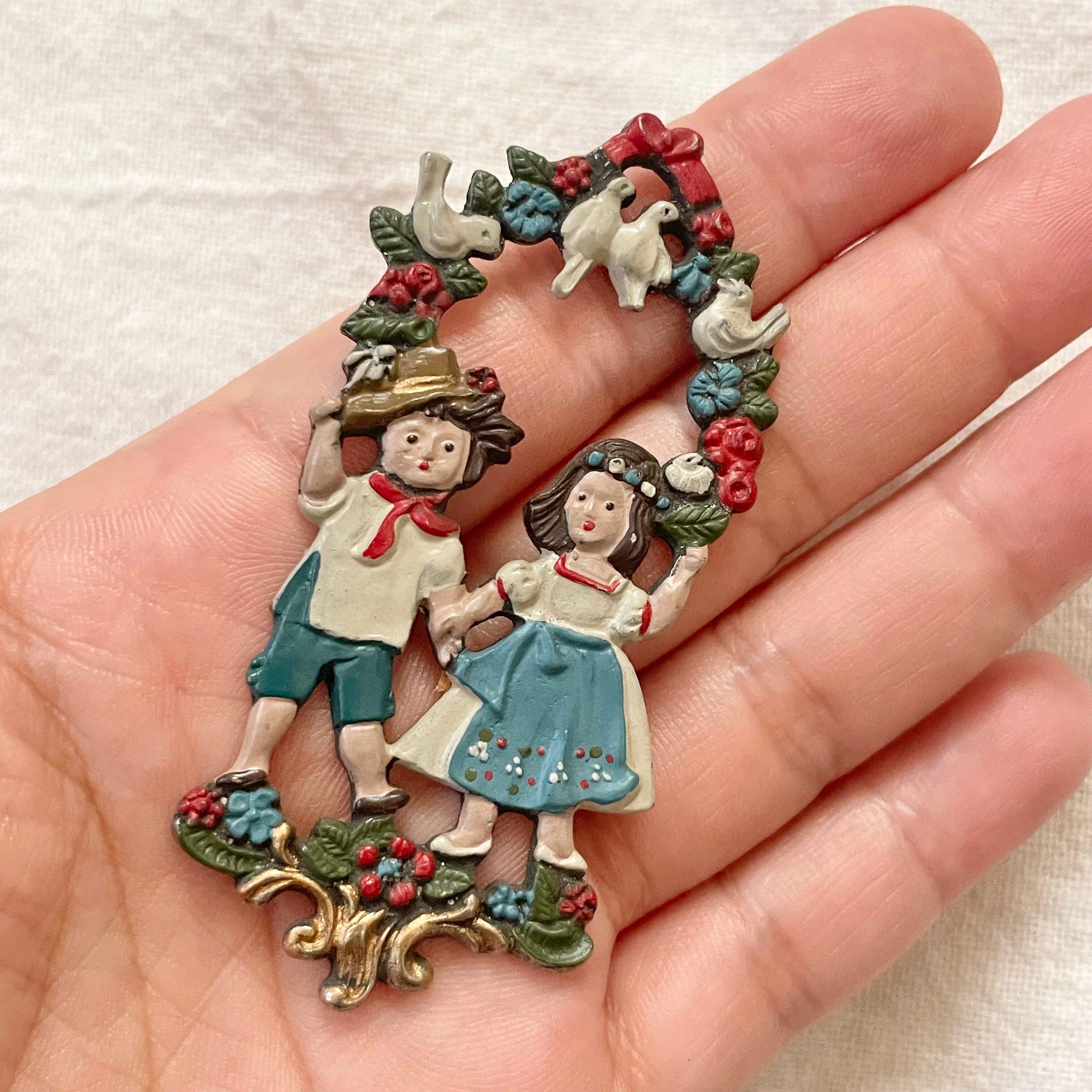 少年少女のオーナメント