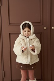 韓国子供服 / 26winter / momoann / ファーマフラー / キッズ / 冬服 *free*