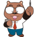 クマ事務員