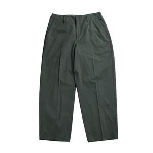 【WOMEN'S】COMBED CTTN CHINO TAPERED BAGGY PT / コーマ綿チノテーパードバギーパンツ(KHAKI)
