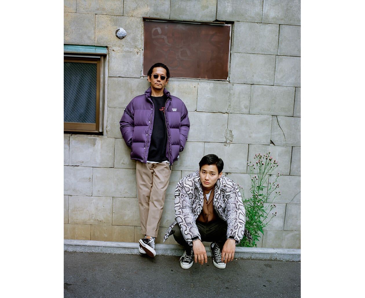 WACKO MARIA Down Jacket Purple | AGEO BASE