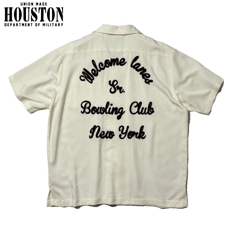 HOUSTON ヒューストン ボーリングシャツ ボウリングシャツ レーヨン