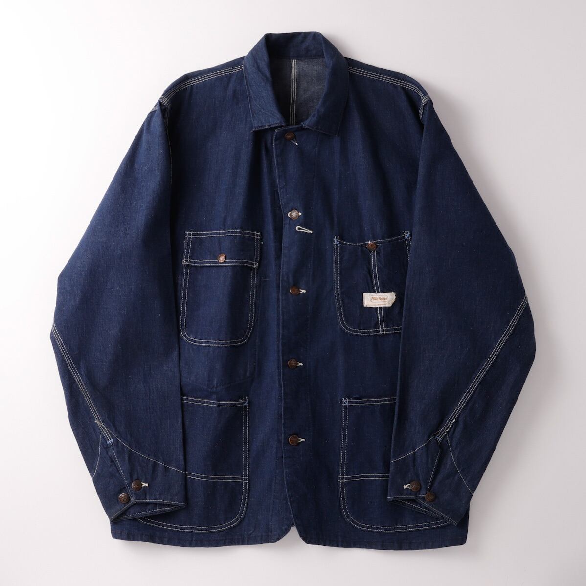 【DAIRIKU 23AW】 Vintage Denim Cover All