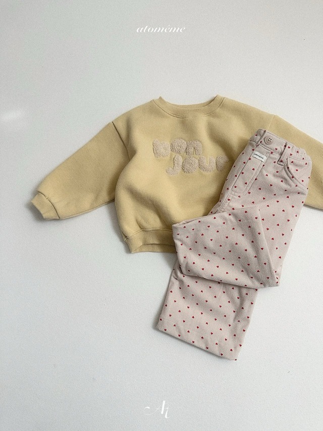 【予約】　Bonjour sweat shirt