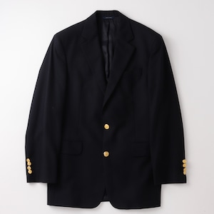 【極美品】BROOKS BROTHERS Loro Piana Made in Canada wool Navy blazer size 40S gold button mint condition /ブルックス ブラザーズ ロロピアーナ 高級生地 ウール 紺ブレ ネイビー ジャケット サイズ40S 金ボタン 定価約18万 カナダ製