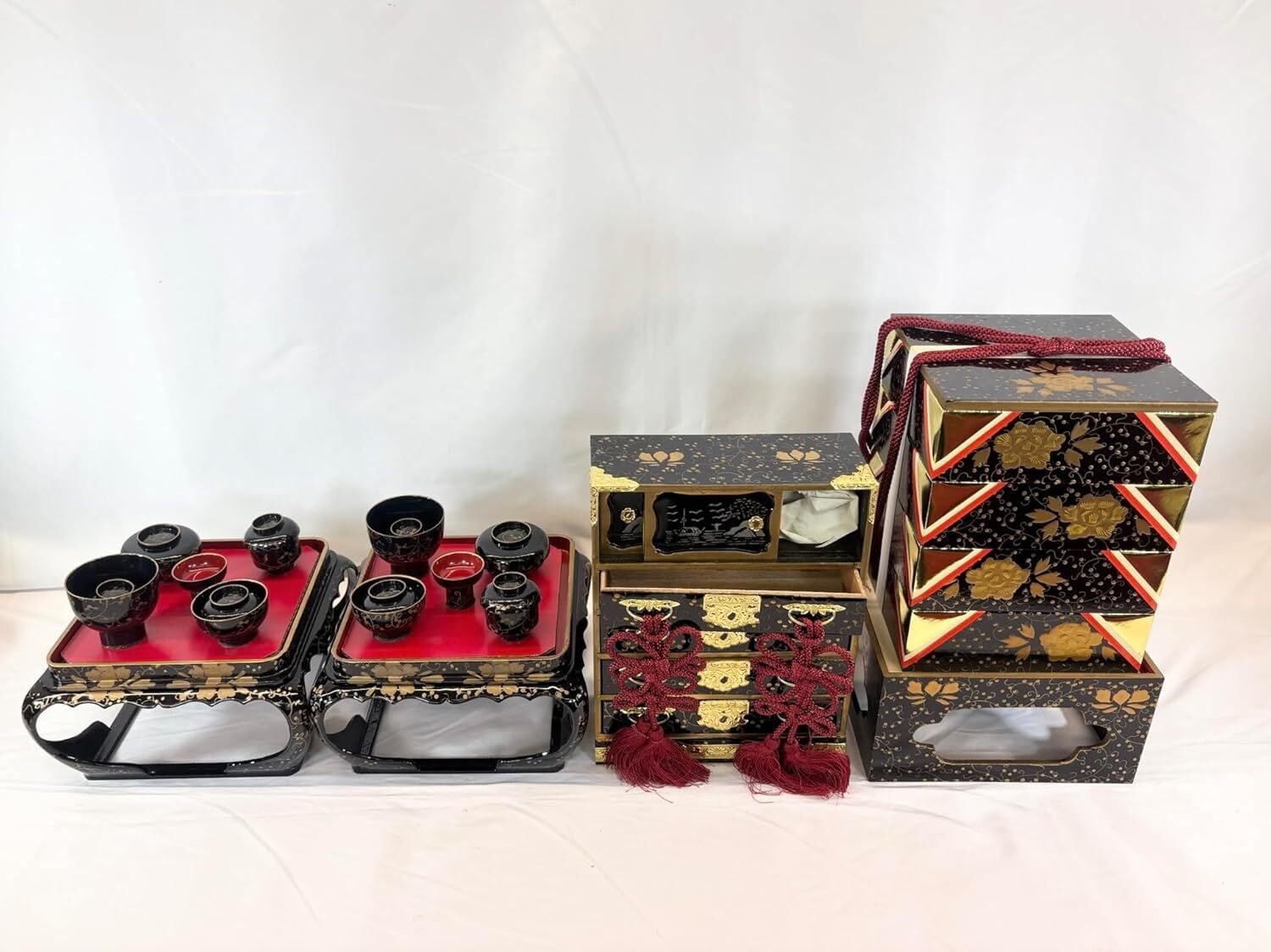 45号 平安 掛膳揃入 雛人形 雛道具 小道具 買い替え ギフト 道具 ひな