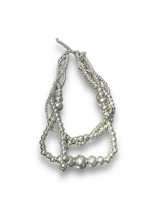 【PLANET STUDIO 】pearl layered necklace
