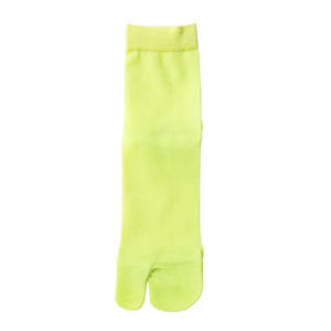 TRICOTÉ / sheer color lame tabi socks TR41SO047