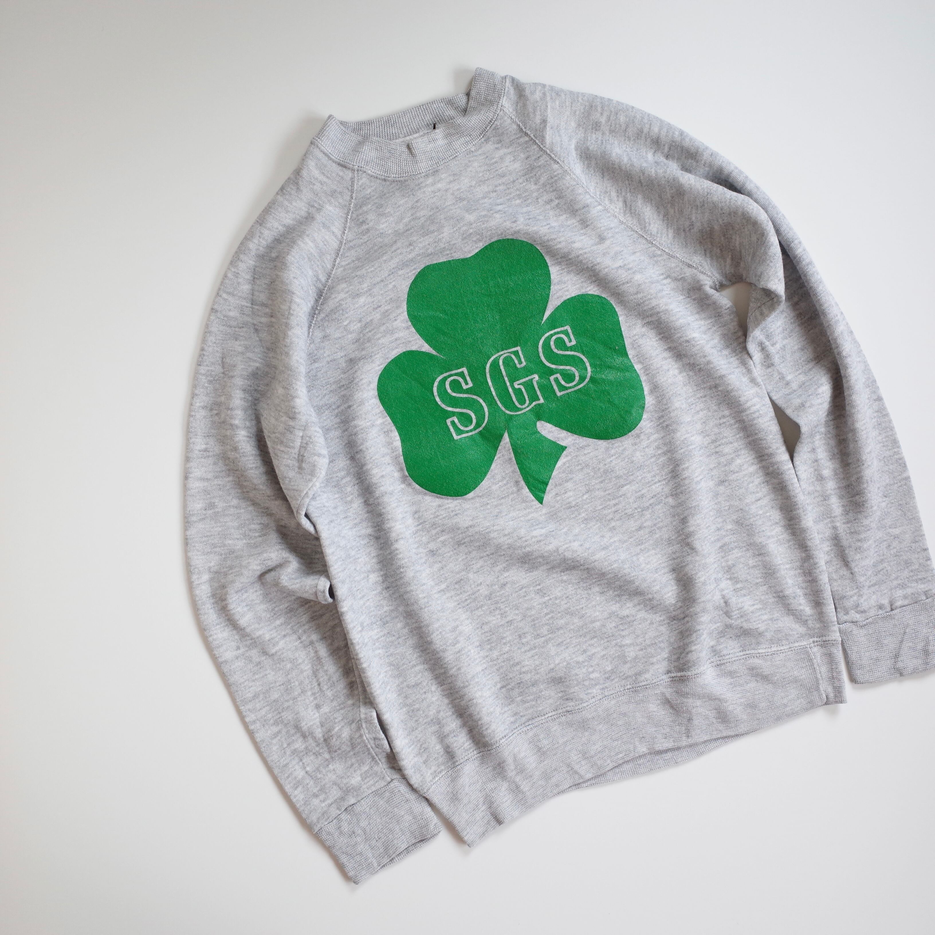 SGS clover print sweat "gray"