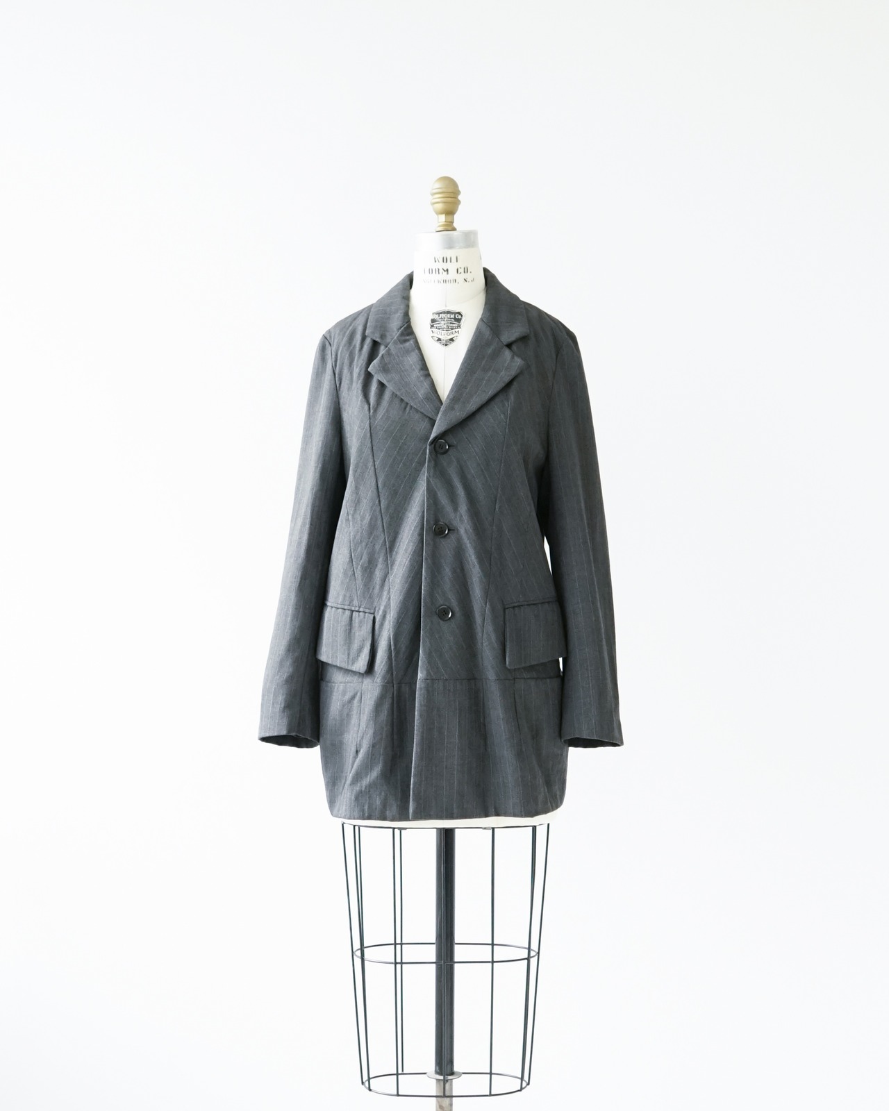 〈COMME des GARCONS〉Striped Jacket