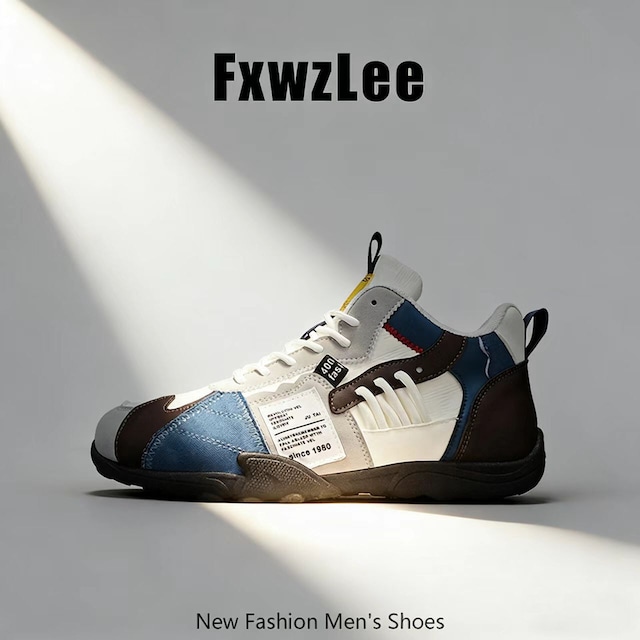 【FxwzLeeシリーズ】★スニーカー★ 3color メンズ お靴 シューズ スポーツ風 サイズ39-44 カジュアル 配色