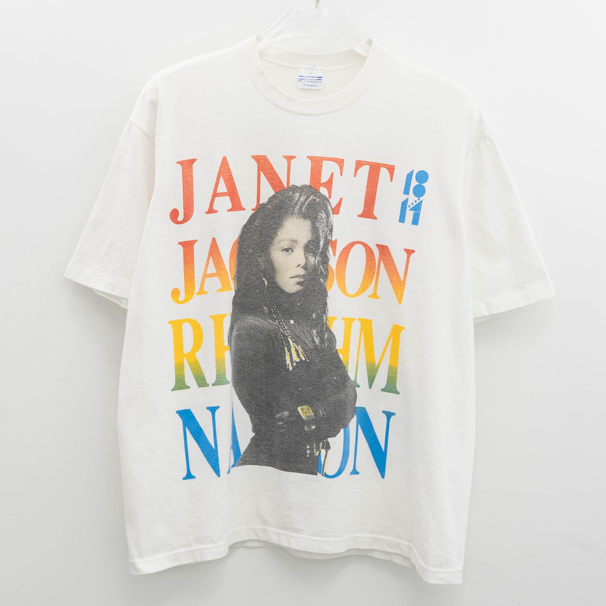 Janet Jackson" Rhythm Nation 1990 Boot " XL 【A7-72】