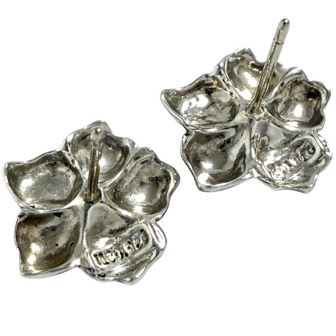 ティファニー レディース フラワー ピアス ヴィンテージ シルバー925