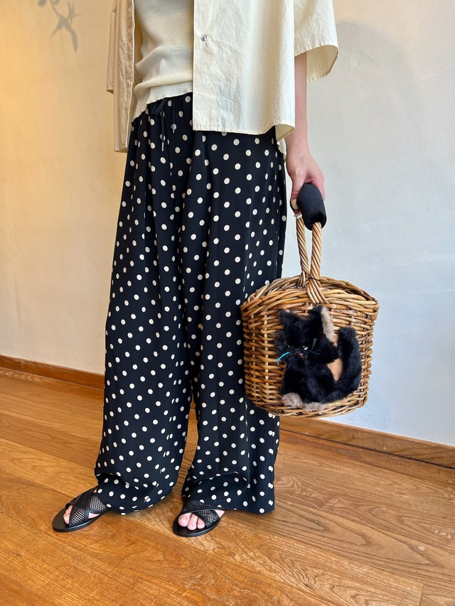 【NEW】SACRA / POLKA DOT'S PANTS