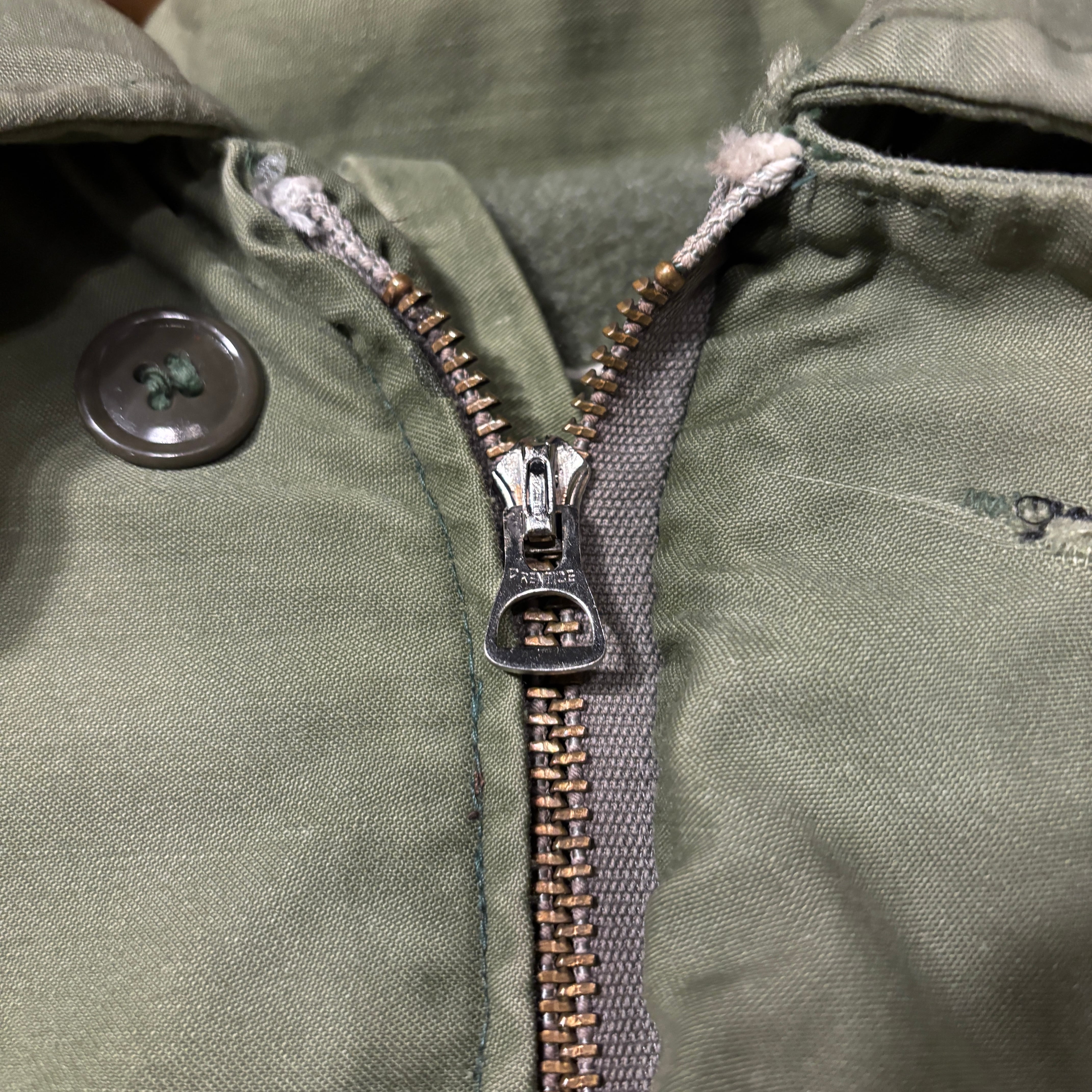 80s 米軍 実物 A-2 デッキジャケット ミリタリー ヴィンテージ L USN