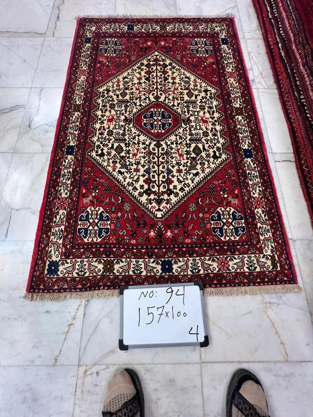 絨毯クエスト66【No.94】Tribal Rug　トライバルラグ  ※現在、こちらの商品はイランに置いてあります。ご希望の方は先ずは在庫のご確認をお願いします。