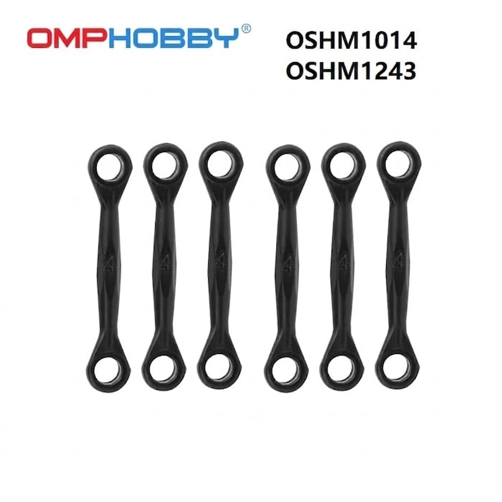 ◆ M1V3PRO&M1V1 & M1EVO サーボ8の字リンケージ 6pcs【OSHM1243・OSHM1014 共通】