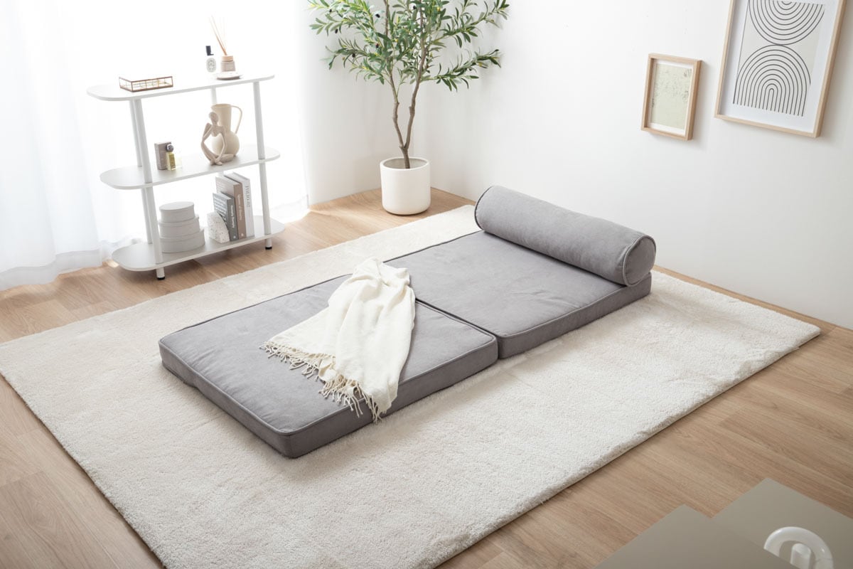 全2色】ソファ・ベッド・1人掛けにも形を変えられる、幅180cmのゆとり