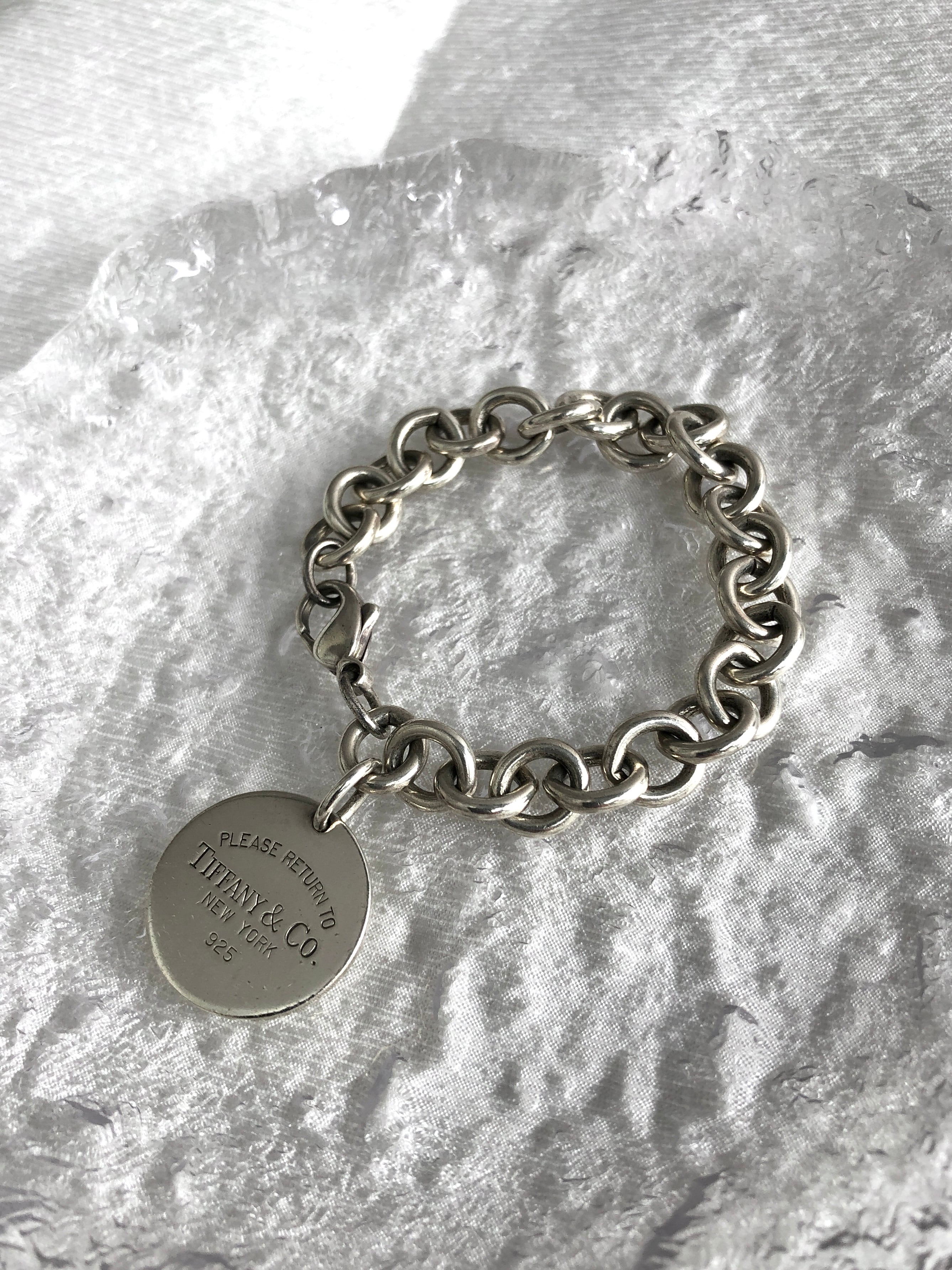 Tiffany & Co. ティファニー リターントゥ ブレスレット シルバー ラウンドラグ 925SILVER vintage ヴィンテージ オールド tcdnp5