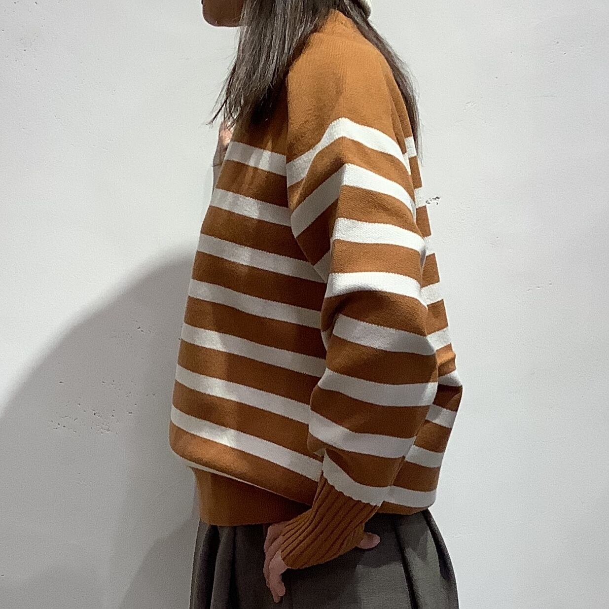DIESEL ディーゼル ポンチョ カーディガン ボーダー DIESEL ディーゼル ポンチョ カーディガン ボーダー