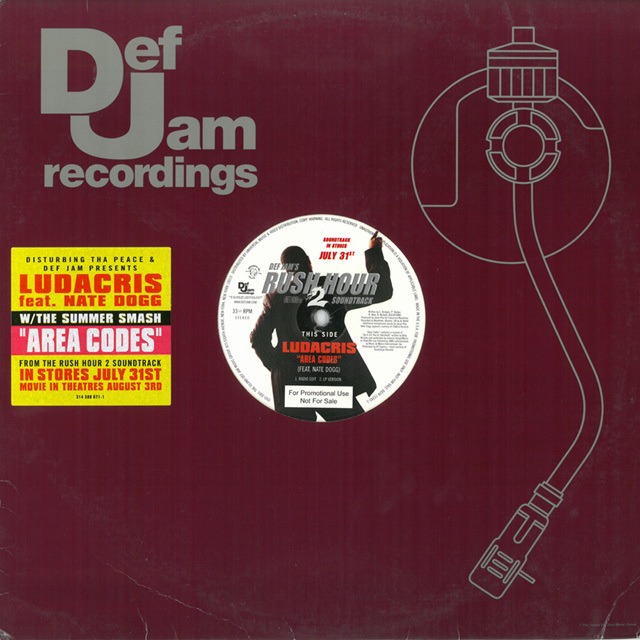 Ludacris Area Codes [2001] (12") HHD