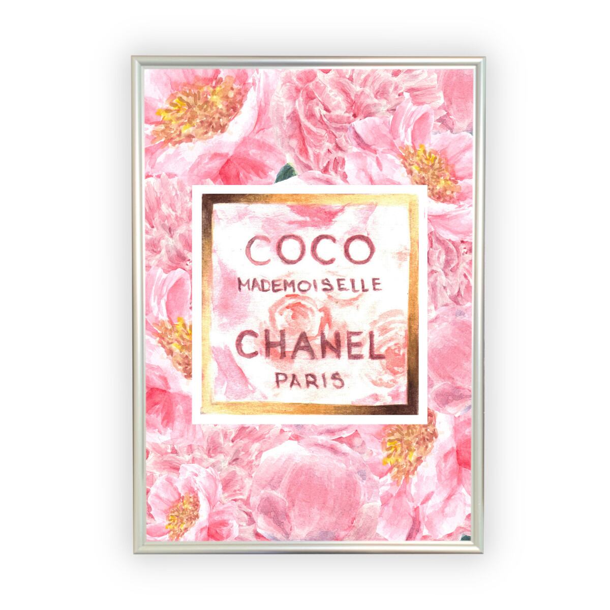 CHANEL COCO MADEMOISELLE アートポスター Kate Moss | A LARGE ORIGINAL CHANEL POSTER OF KATE MOSS