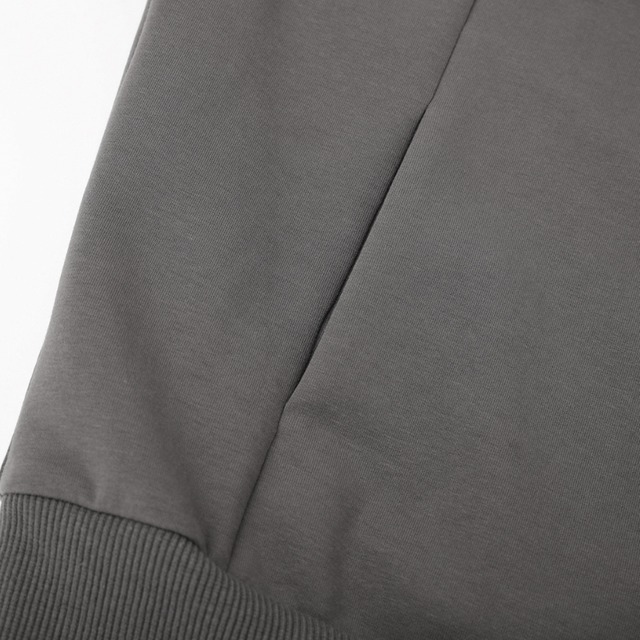 off-shoulder drawstring sweatshirt　J00312