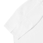 TURN AROUND Drawcord Tee -White-　[T0018]
