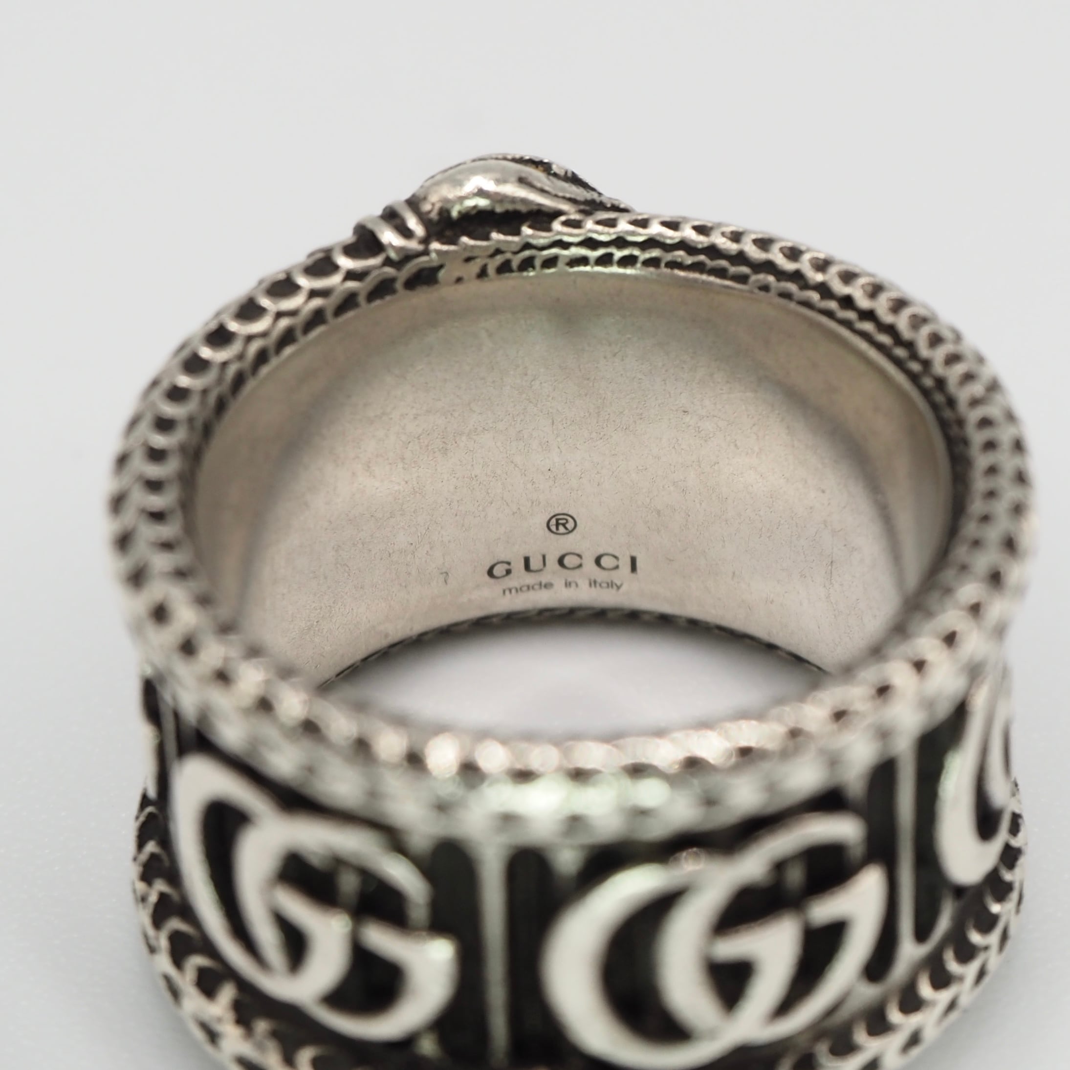 GUCCI 約16号 スネークダブルGリング シルバー925 グッチ | 2122TOKYO