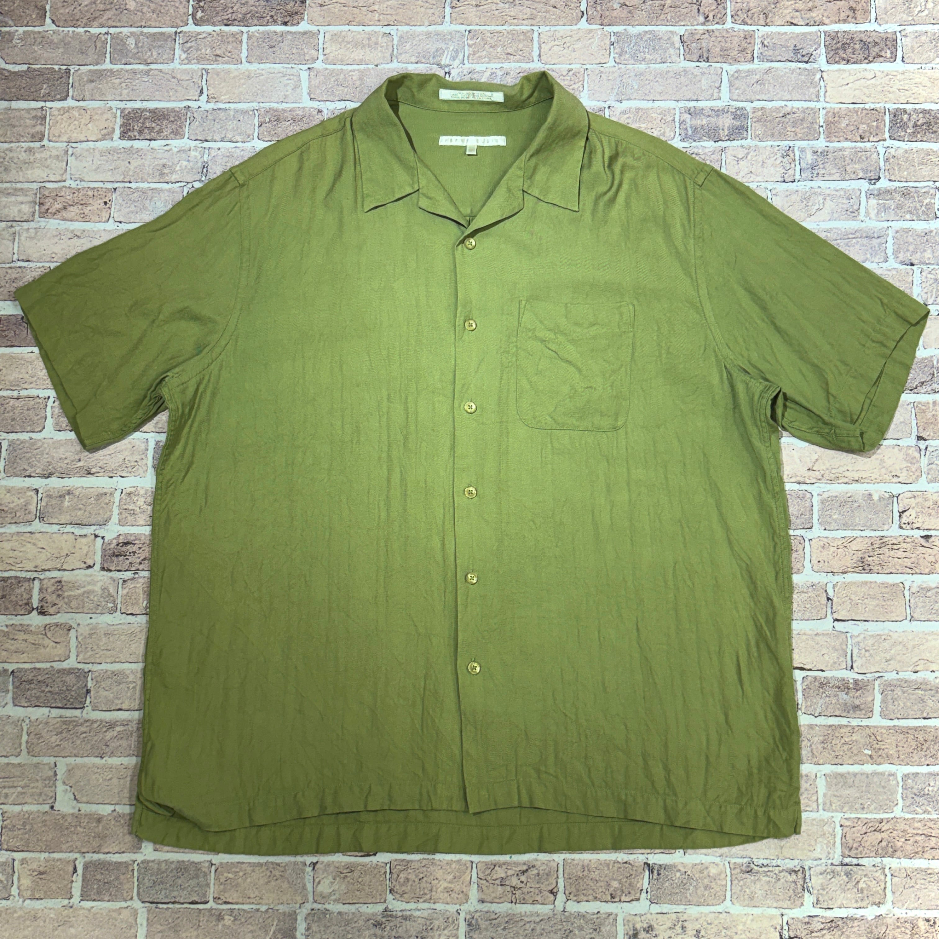 1990'S PERRY ELLIS SILK/COTTON SHIRT HBT | safarionline