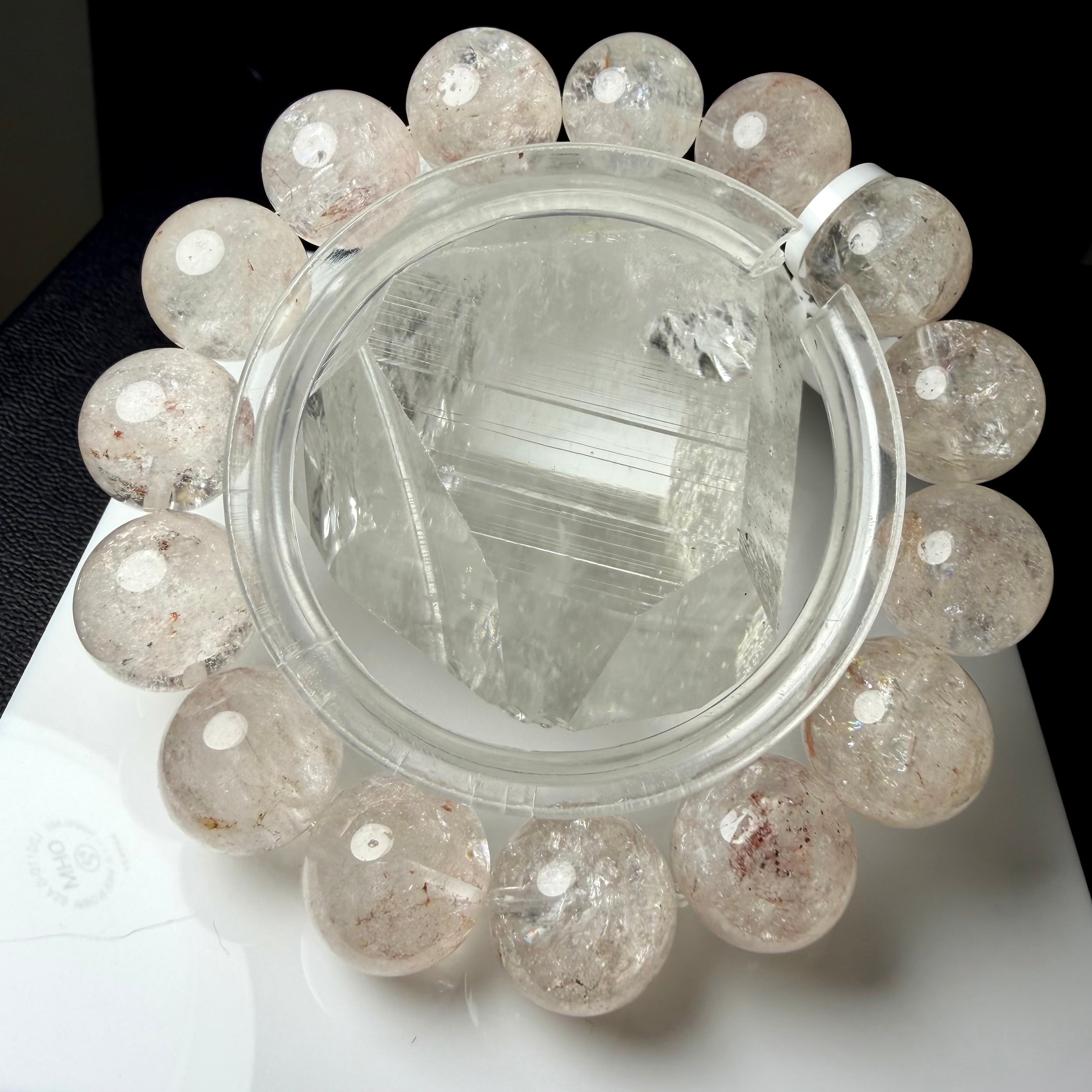 no.k1 原石からお仕立てした マニカラン 約13.9-14.3mm