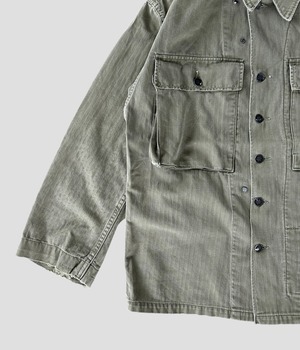 -U.S. ARMY- Vintage 40s M-43 HBT Jacket