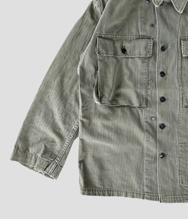 -U.S. ARMY- Vintage 40s M-43 HBT Jacket